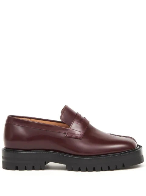 Maison Margiela mocasines Tabi - Rojo - vista 1
