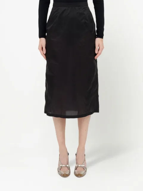 Maison Margiela falda midi con cintura alta - imagen 2