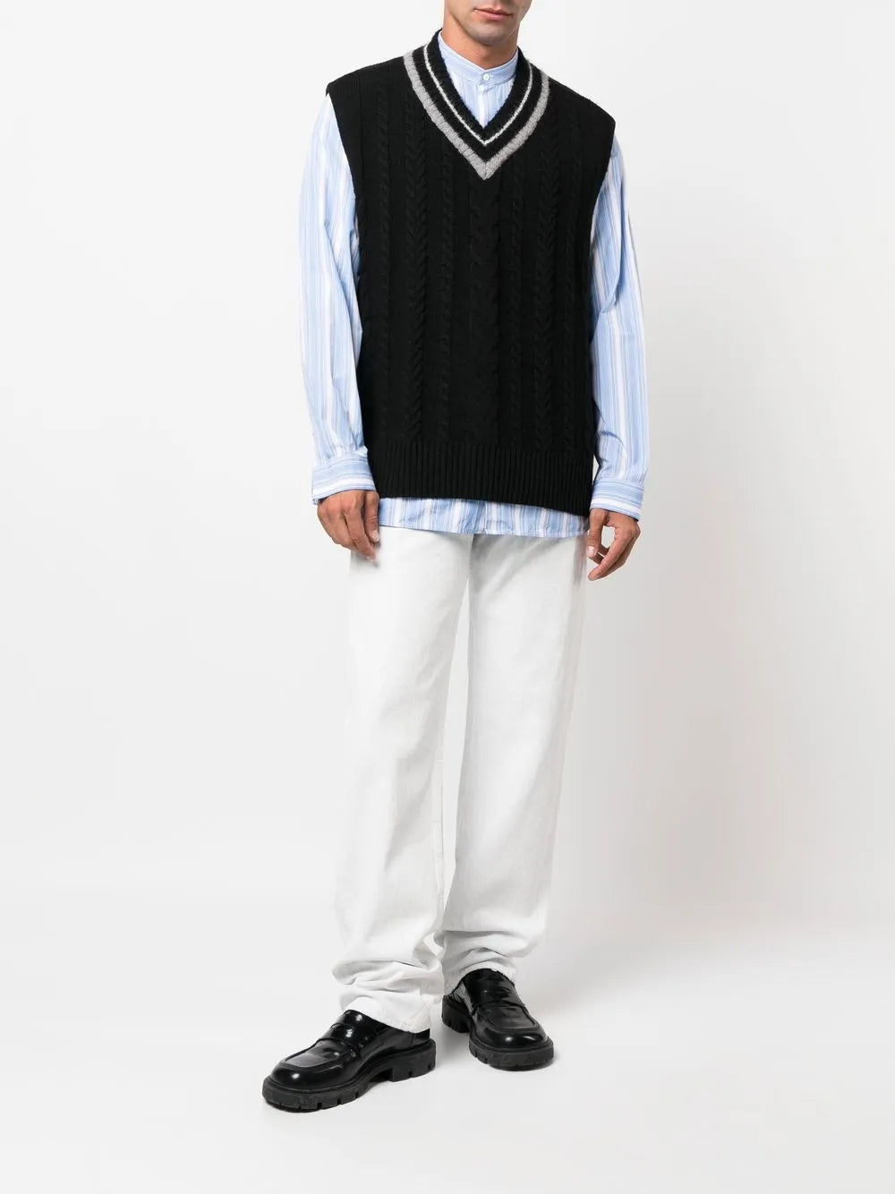 Maison Margiela jeans rectos - Blanco - imagen 2