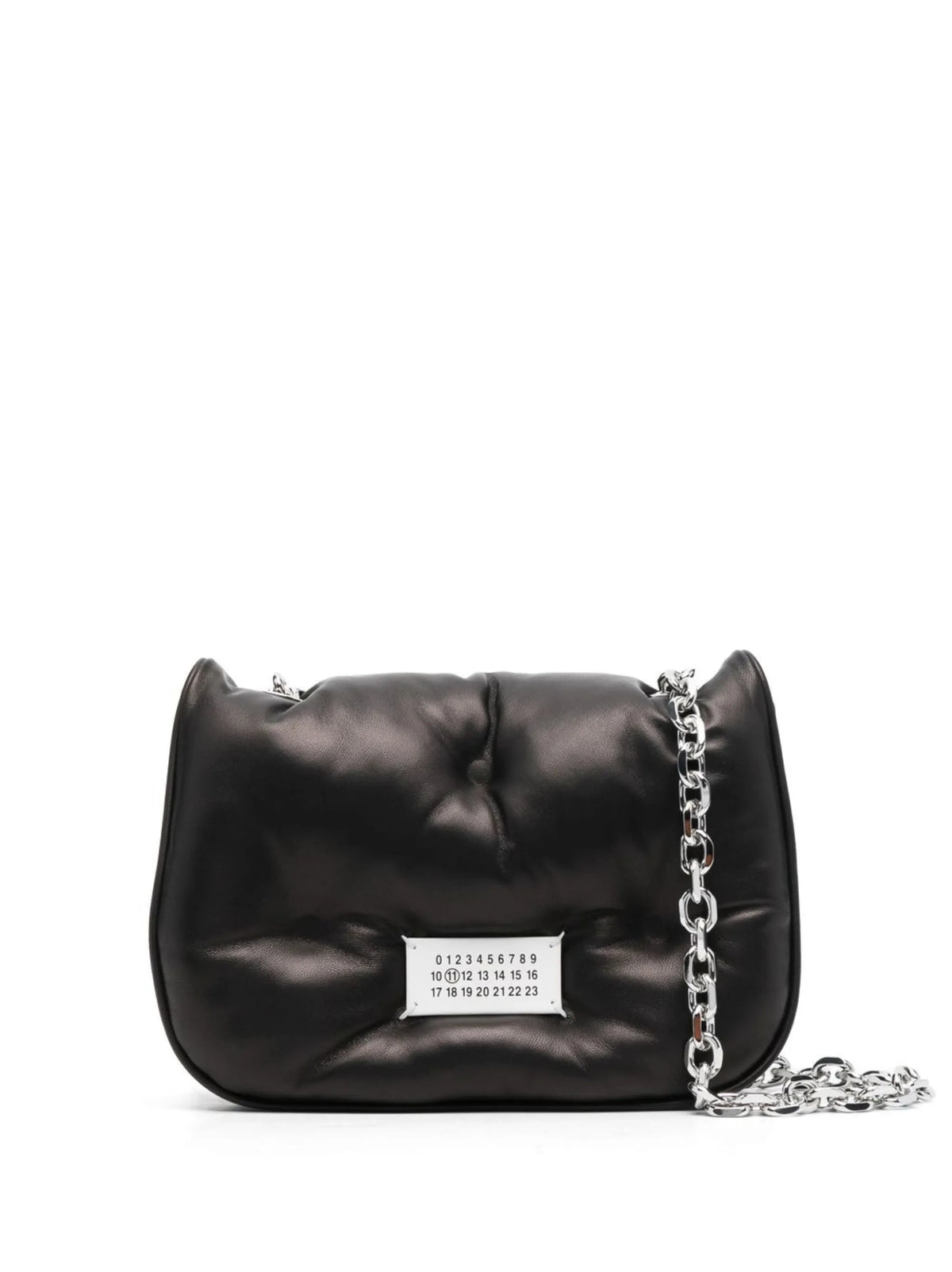 Maison Margiela bolsa de hombro Glam Slam Flap pequeña - Negro - imagen 1