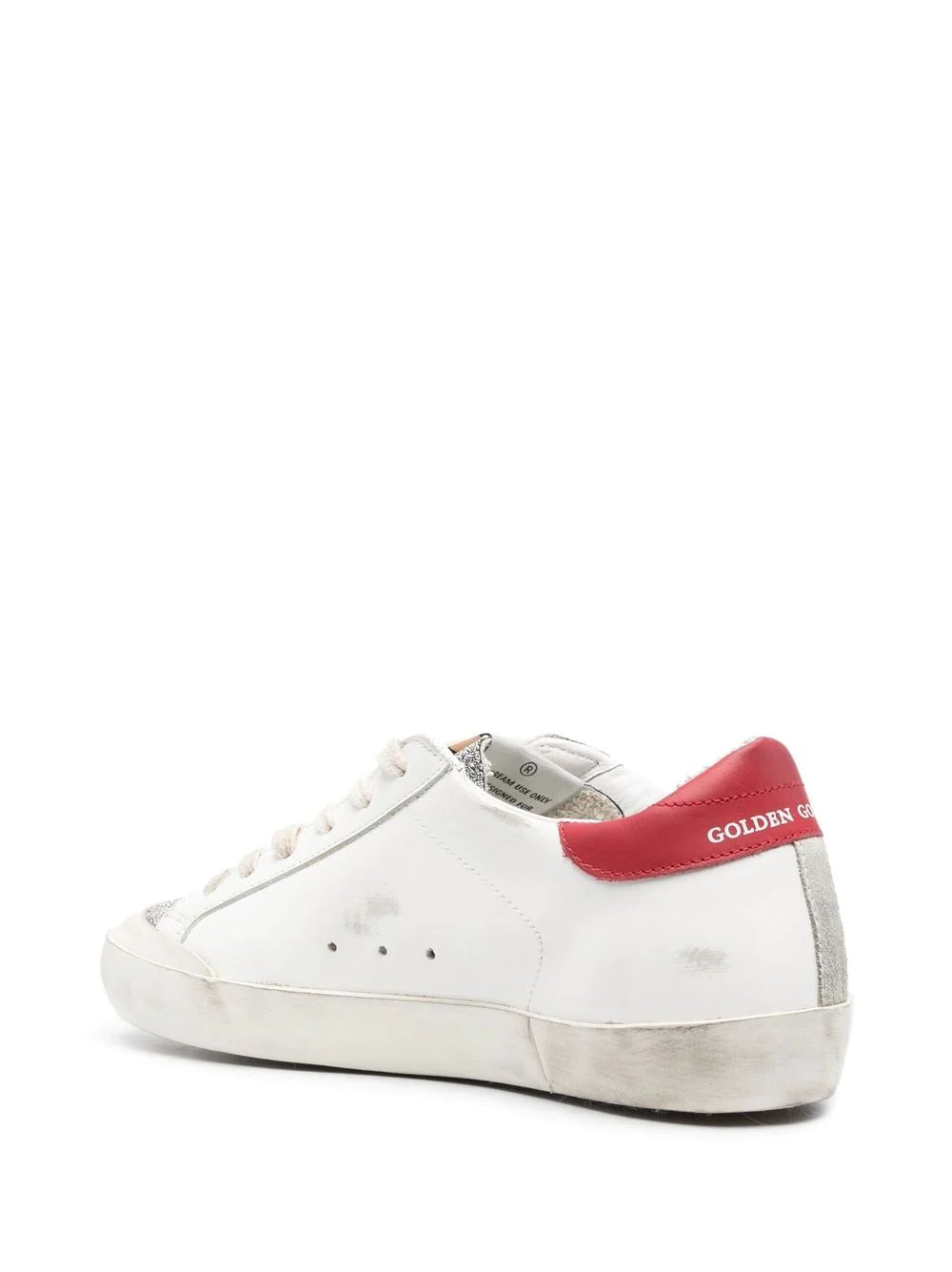 Tenis Golden Goose SuperStar con detalle de glitter