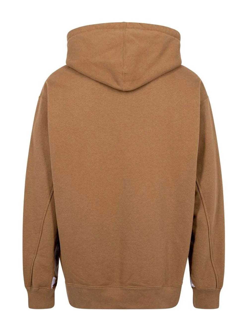 Supreme hoodie corta con paneles - Marrón - imagen 2