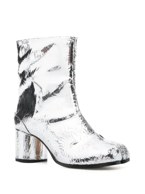Maison Margiela botines Tabi con tacón de 60mm - Plateado - vista 2