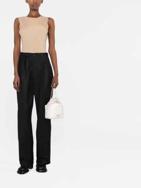 Maison Margiela body sin mangas con cuello redondo - imagen 2