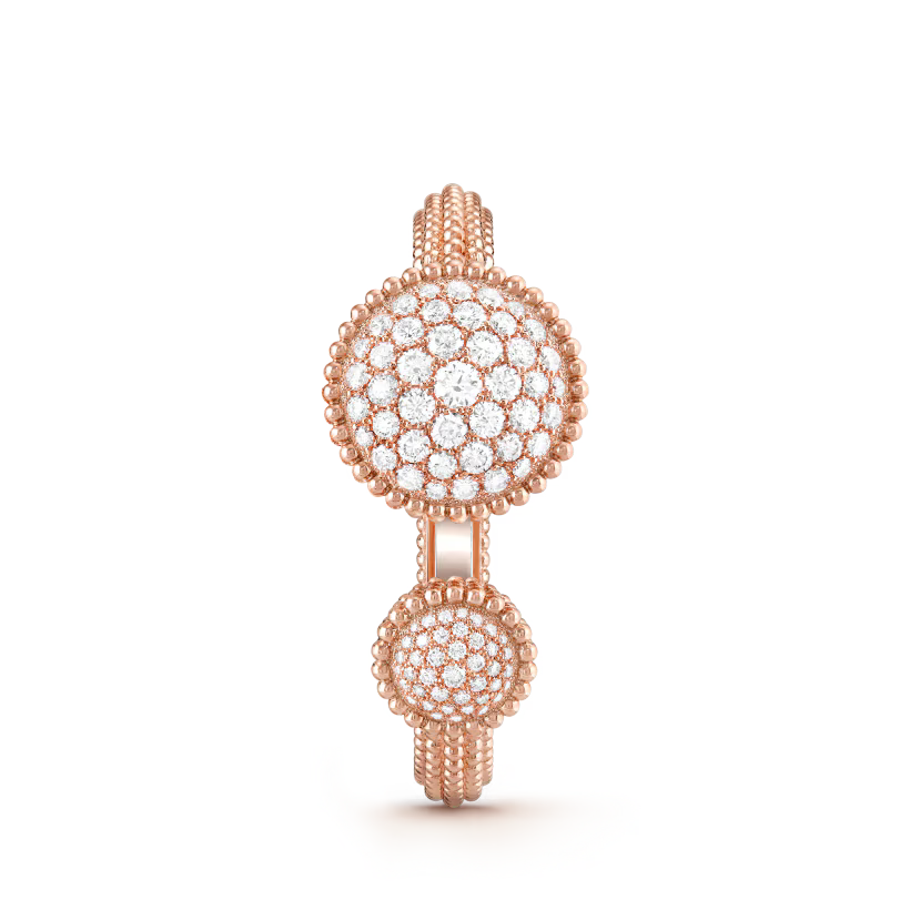 Reloj Van Cleef & Arpels Perlée Toi & Moi , modelo mediano