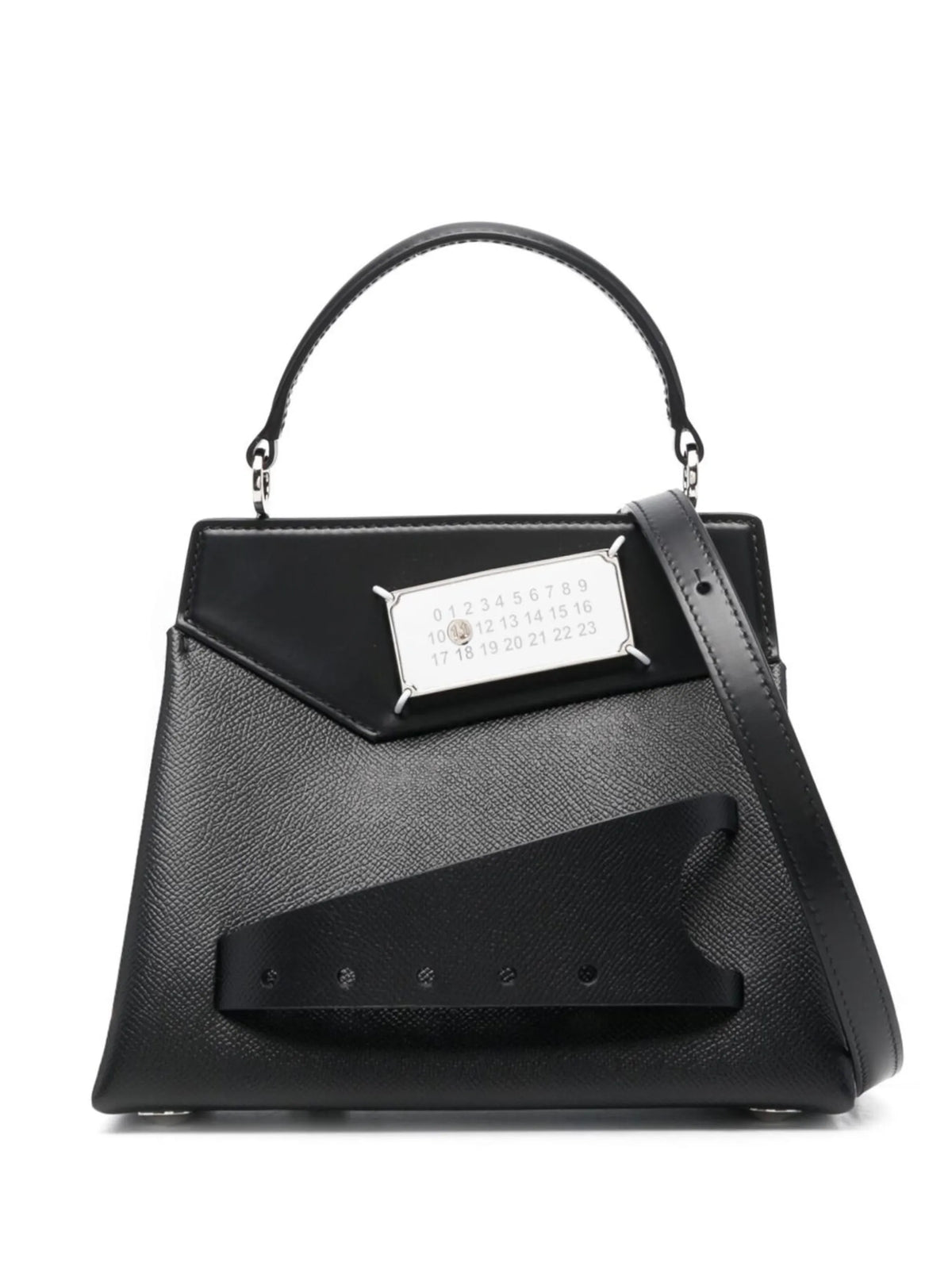 Maison Margiela tote Snatched mini - Negro - imagen 1