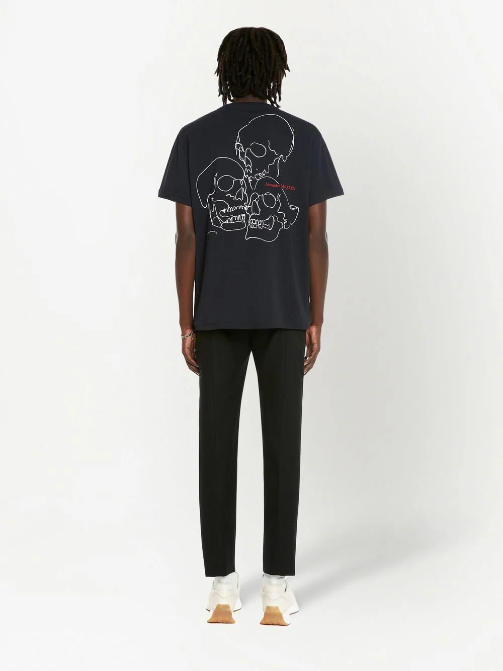 Playera Alexander McQueen con motivo Skull