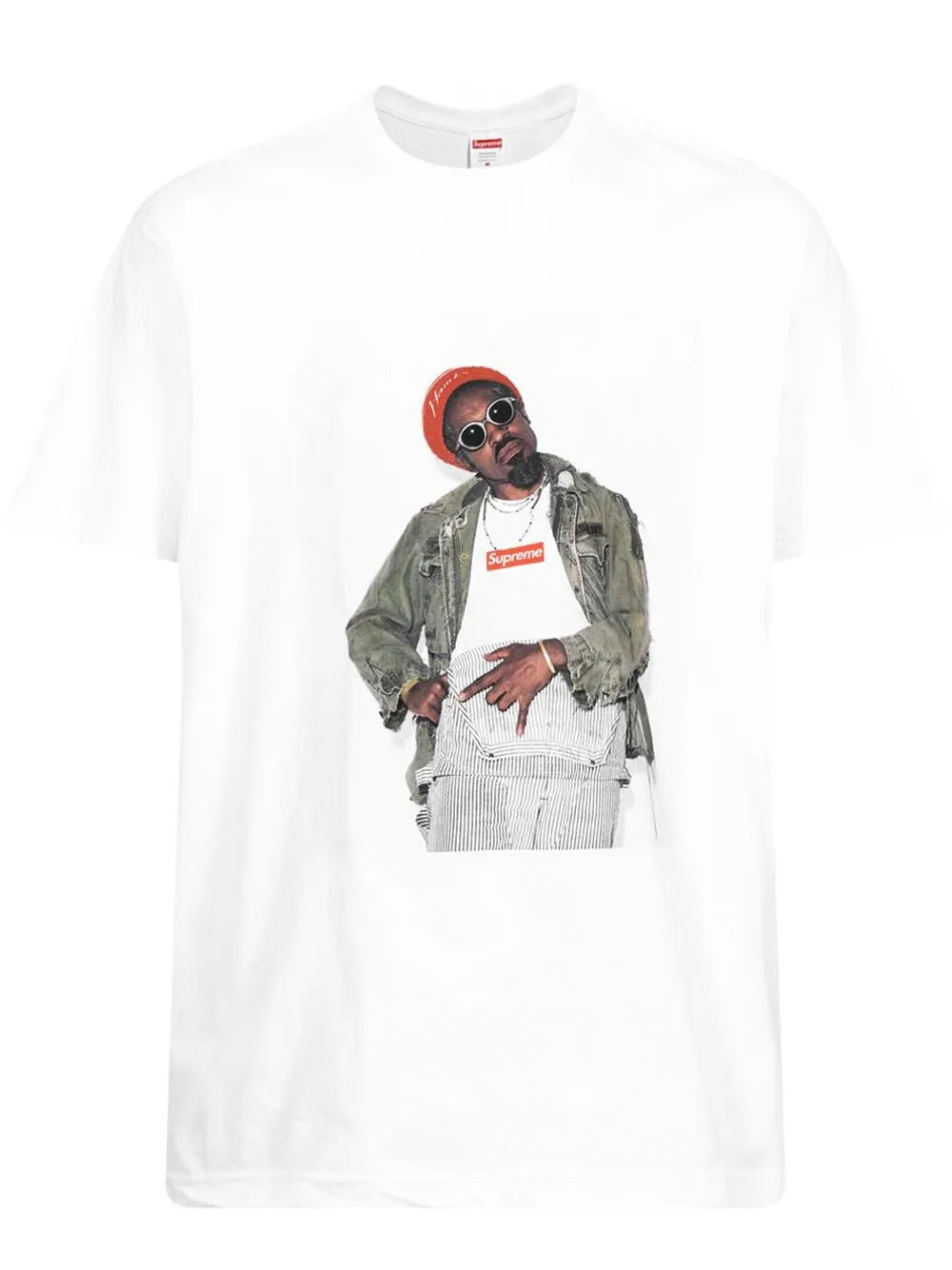 Supreme playera Andre 3000 con estampado gráfico - Blanco - imagen 1
