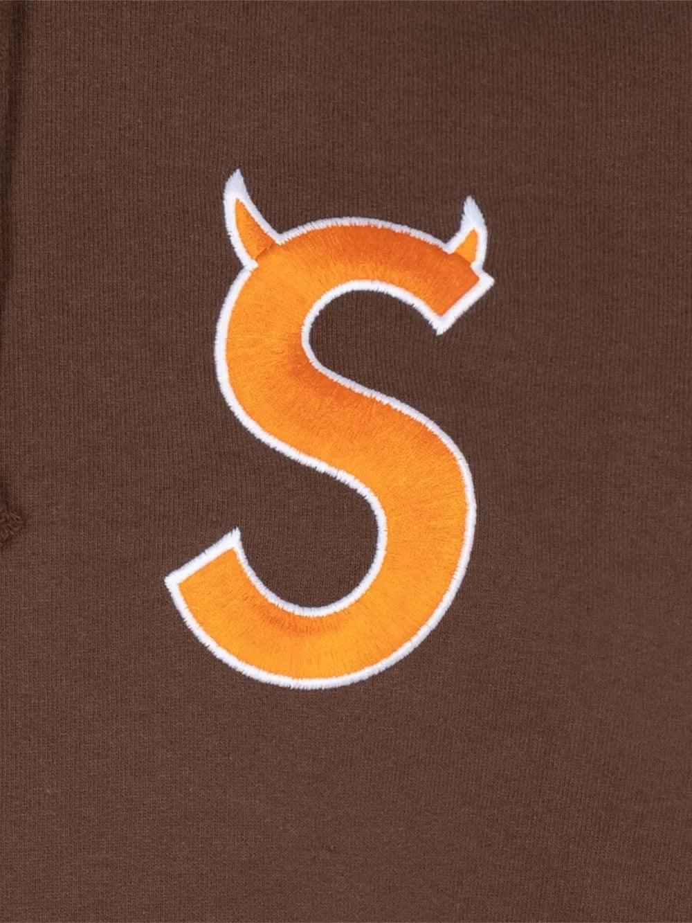 Supreme hoodie con logo S - Marrón - imagen 3