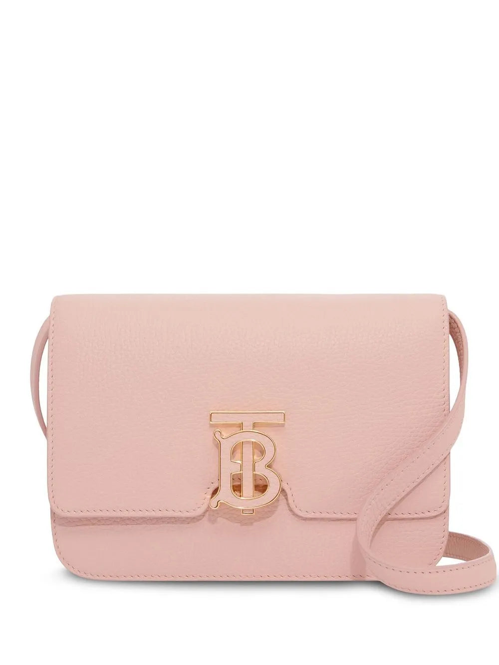 Burberry bolsa crossbody con placa del logo TB
