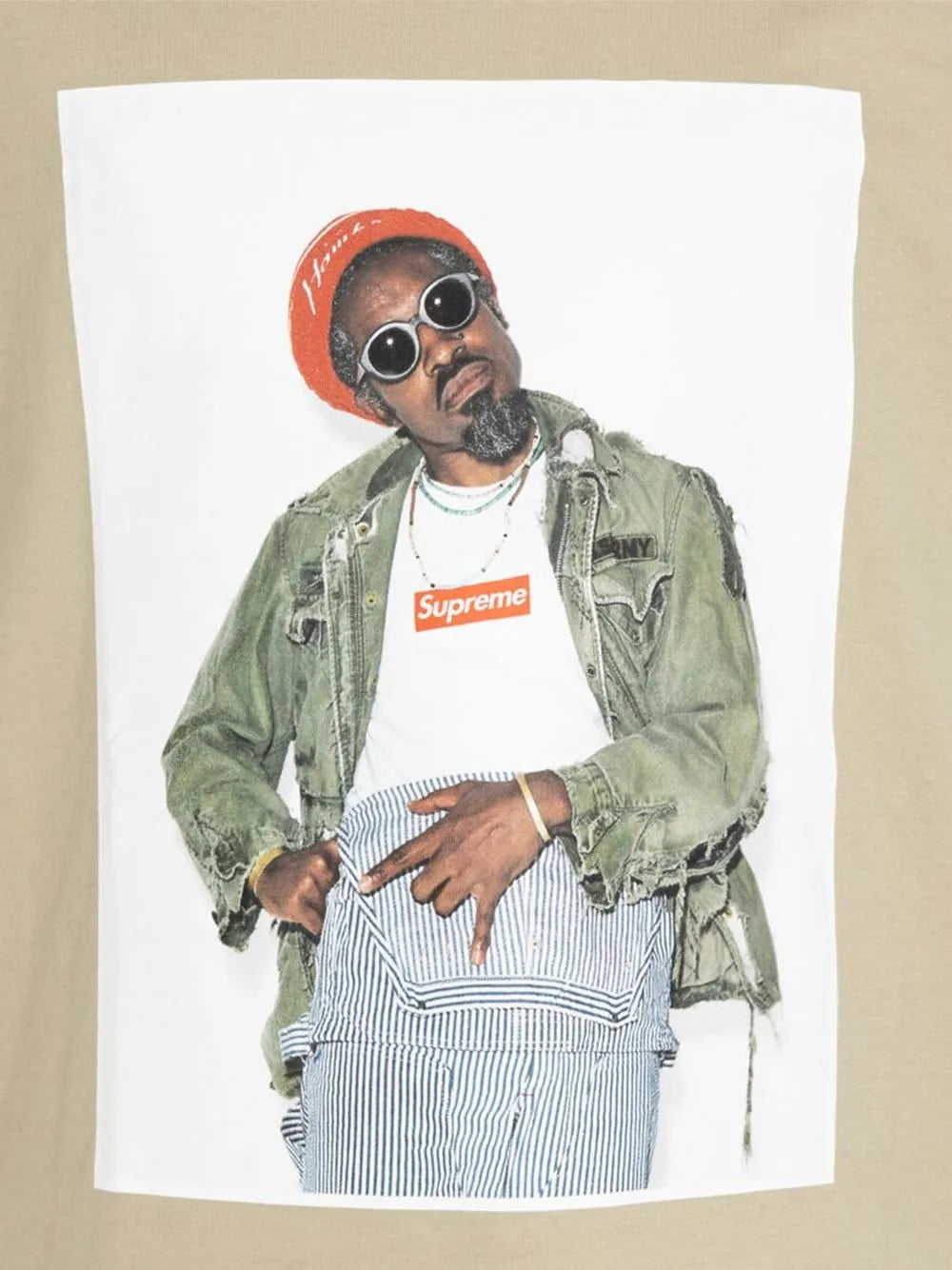 Supreme playera Andre 3000 - Neutro - imagen 3