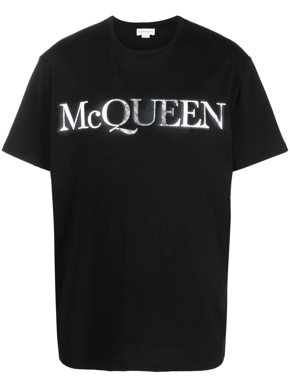 Playera Alexander McQueen con logo estampado