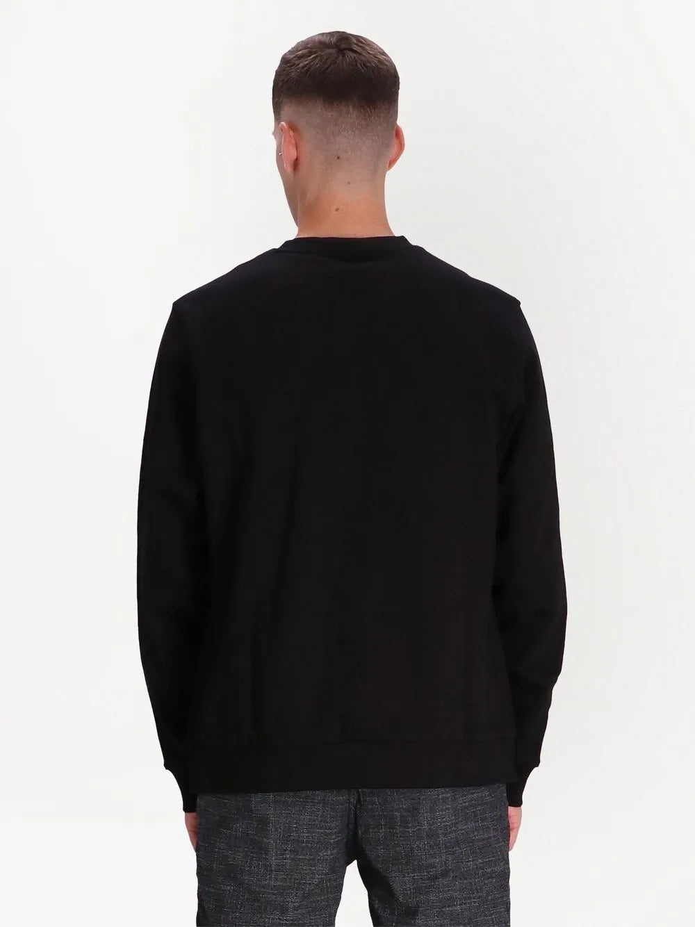 BOSS sudadera con logo estampado