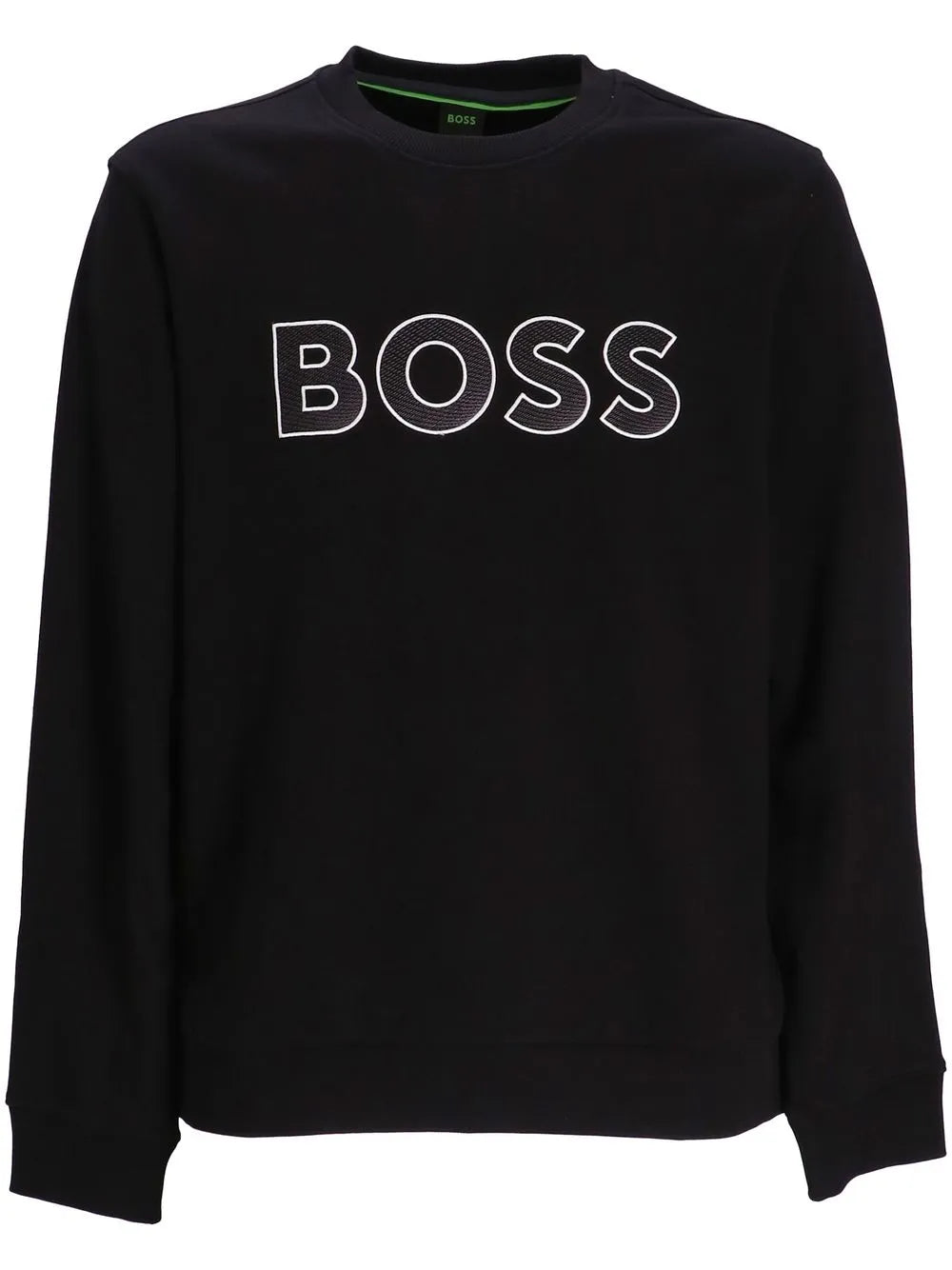 BOSS sudadera con logo estampado