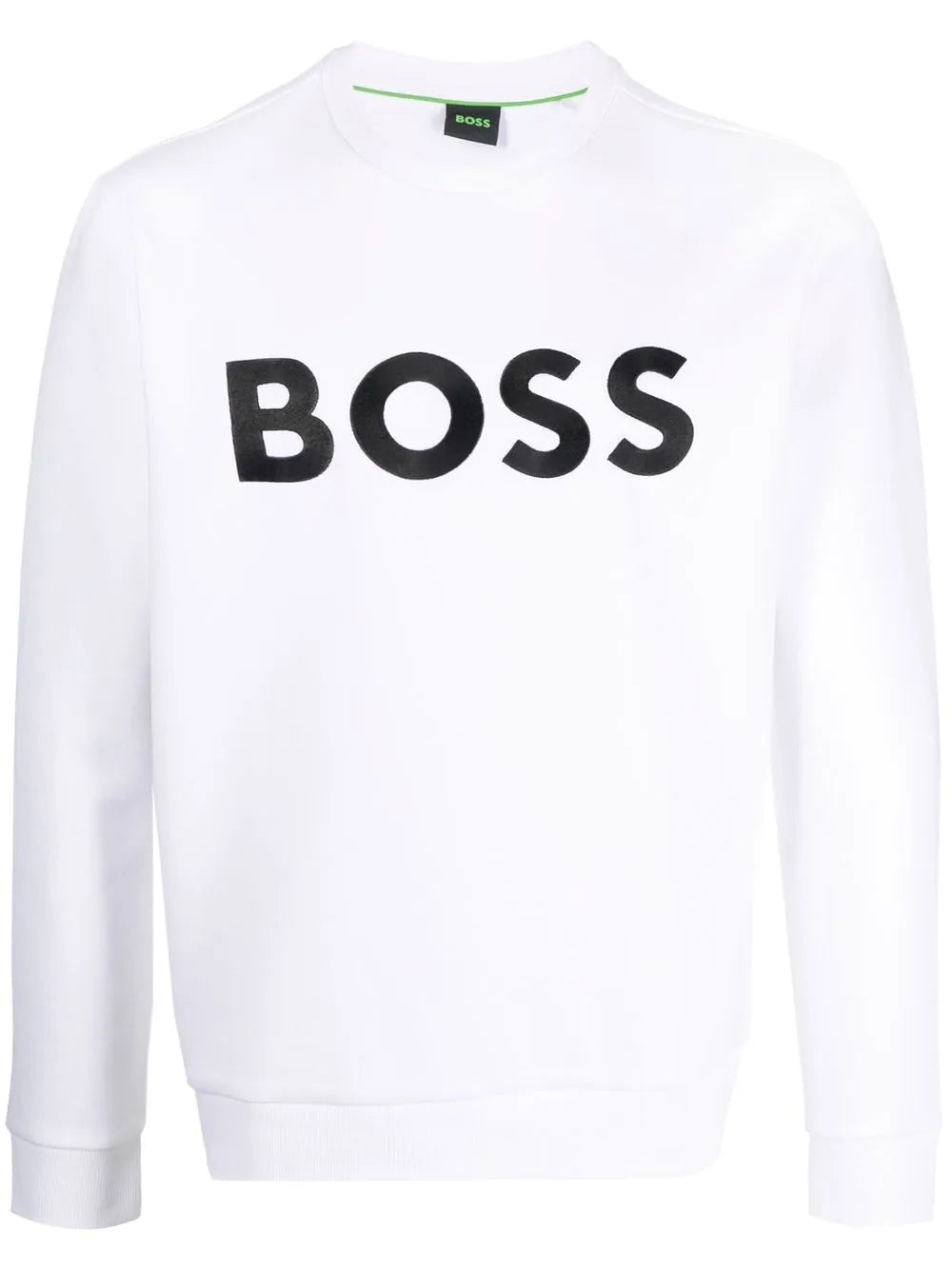 BOSS sudadera con logo estampado