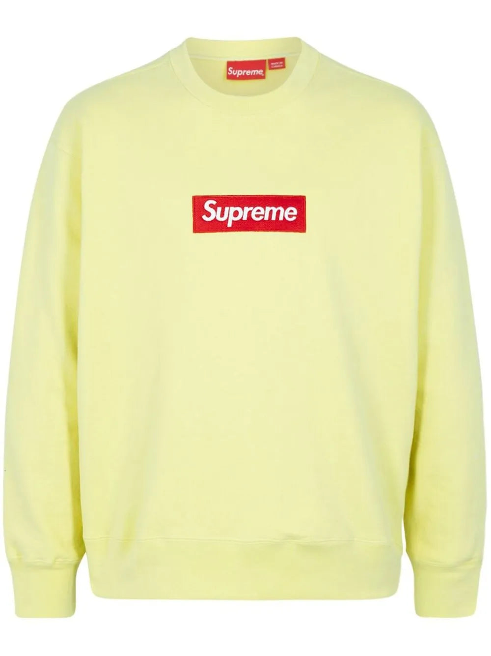 Supreme sudadera Box Logo - Amarillo - imagen 1