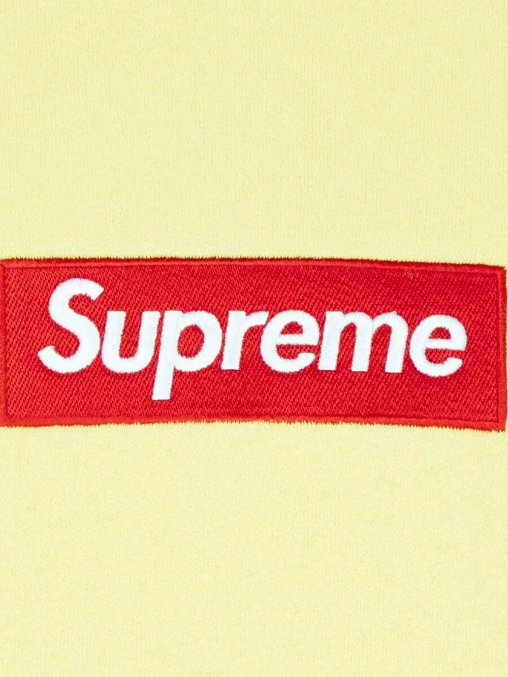 Supreme sudadera Box Logo - Amarillo - imagen 3