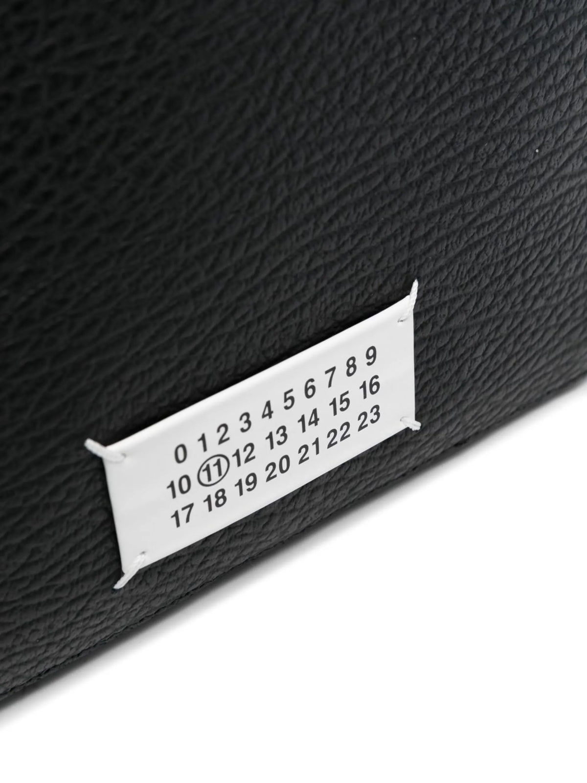 Maison Margiela bolsa crossbody con aplique del logo - Negro - imagen 4
