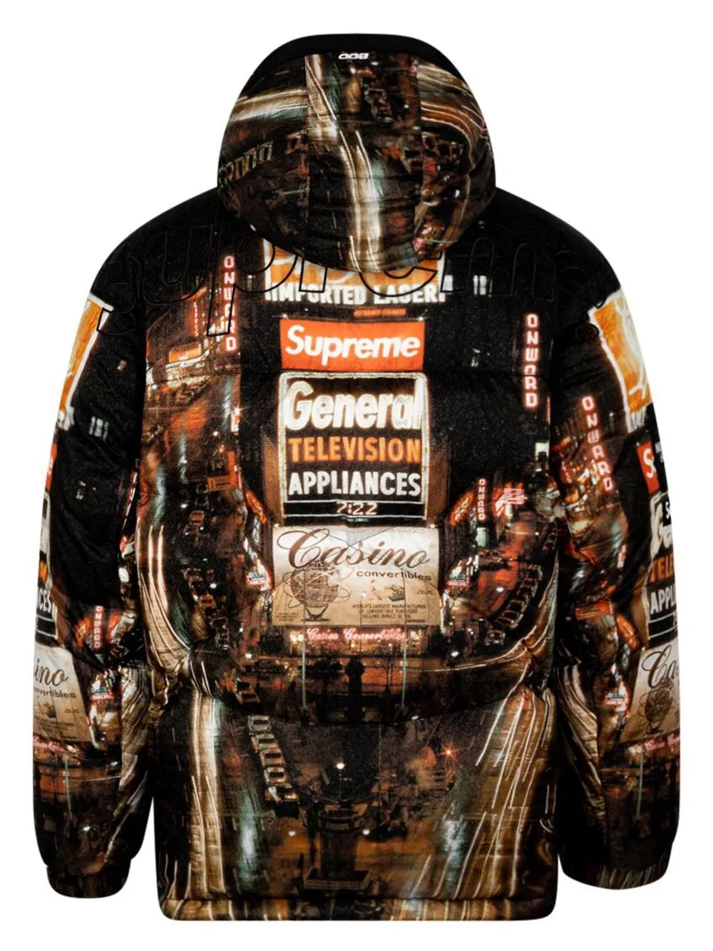 Supreme hoodie 800-fill de Supreme x The North Face - Negro - imagen 2