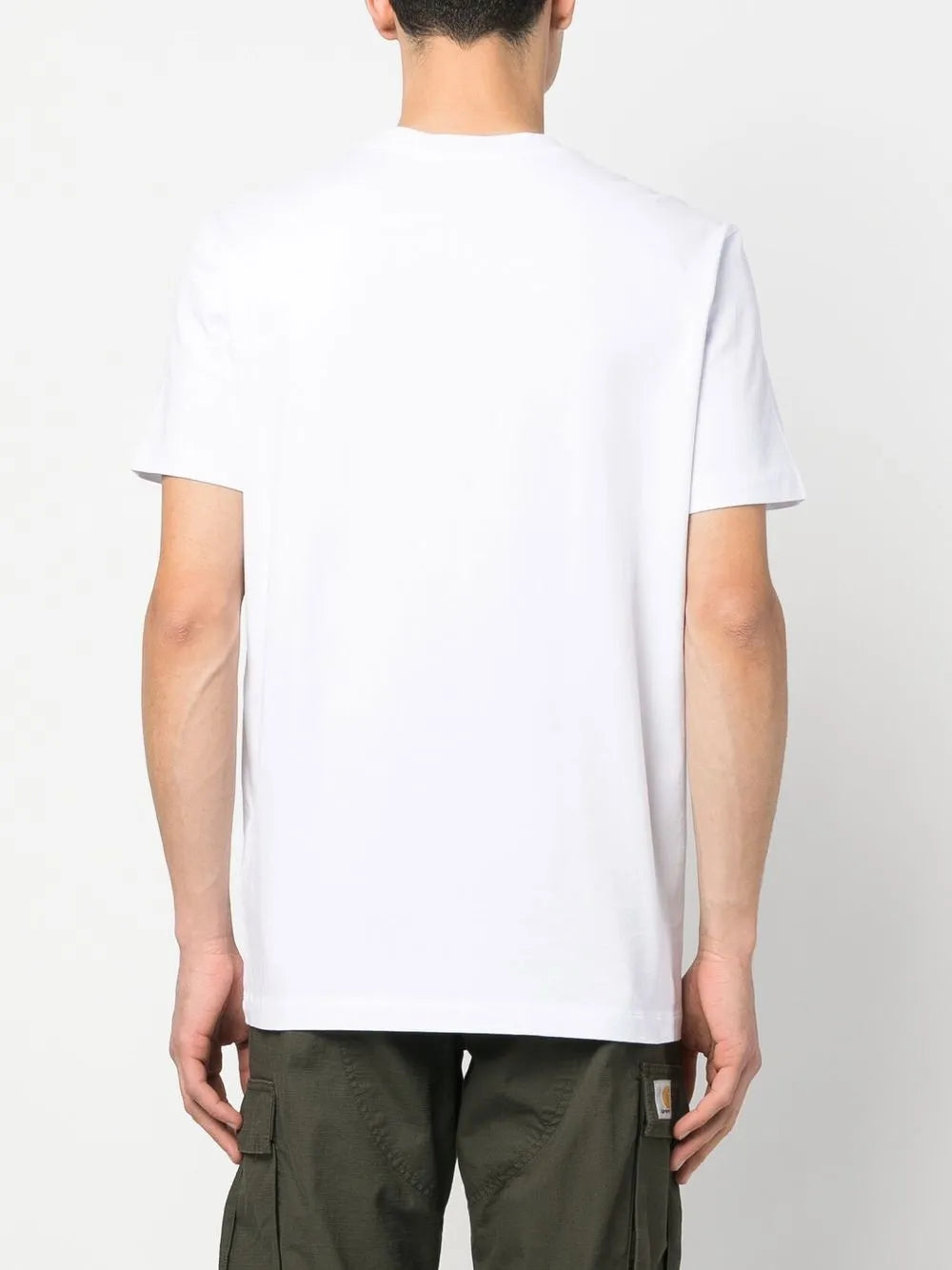 Moncler playera con logo estampado