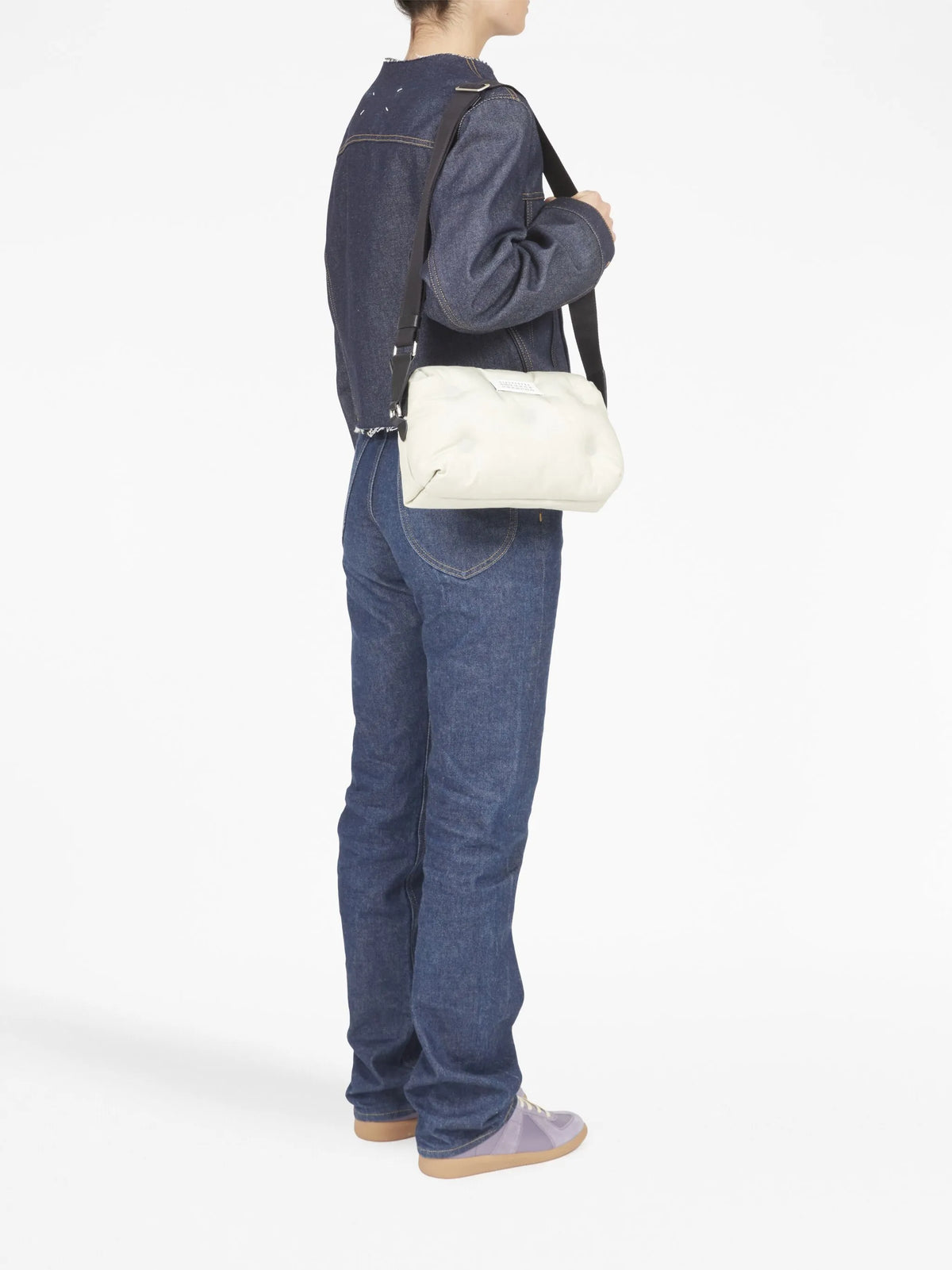Maison Margiela bolsa cámara Glam Slam Sport - Blanco - imagen 3