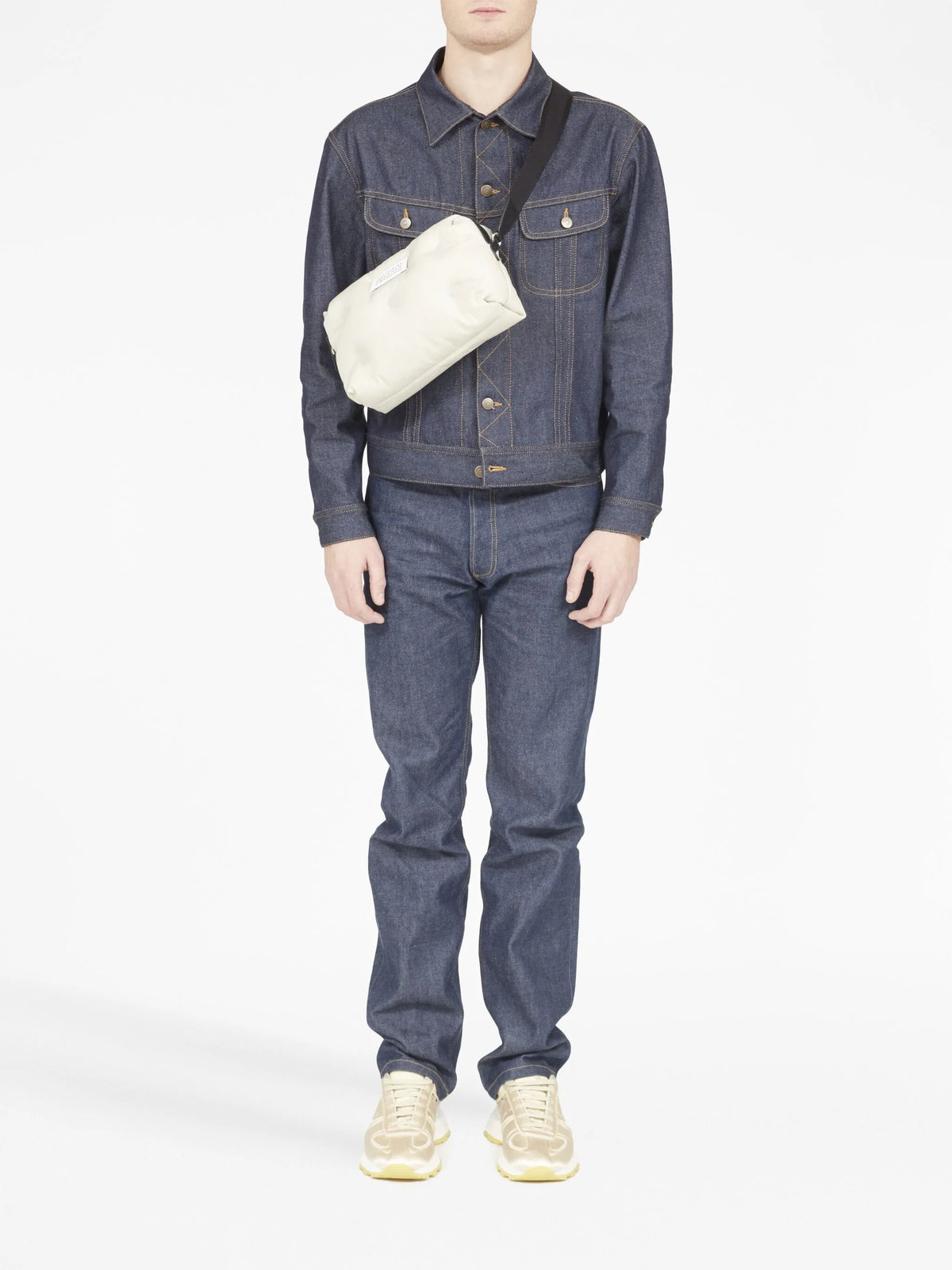 Maison Margiela bolsa cámara Glam Slam Sport - Blanco - imagen 2
