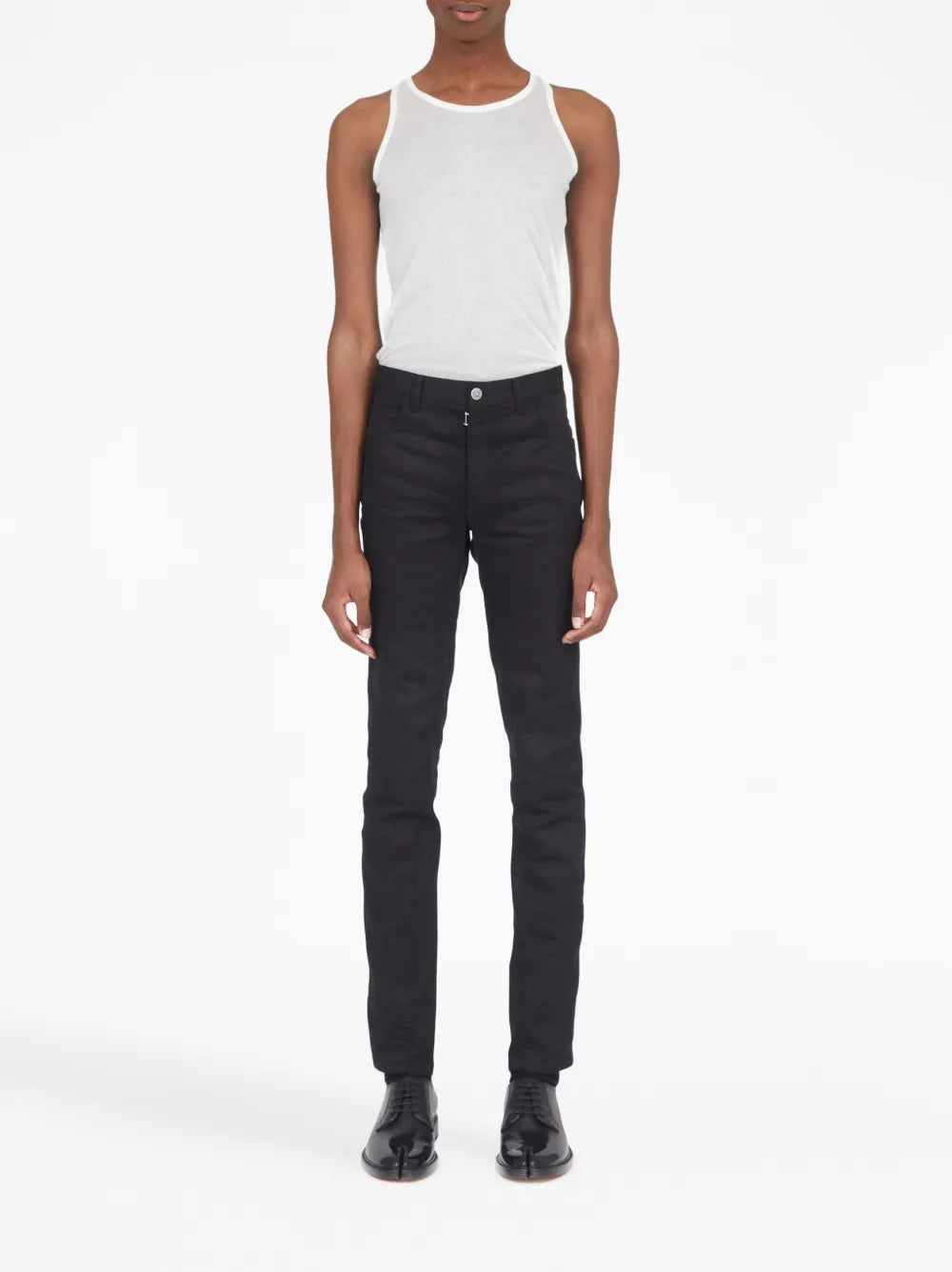 Maison Margiela skinny jeans Memory Of - Negro - imagen 2