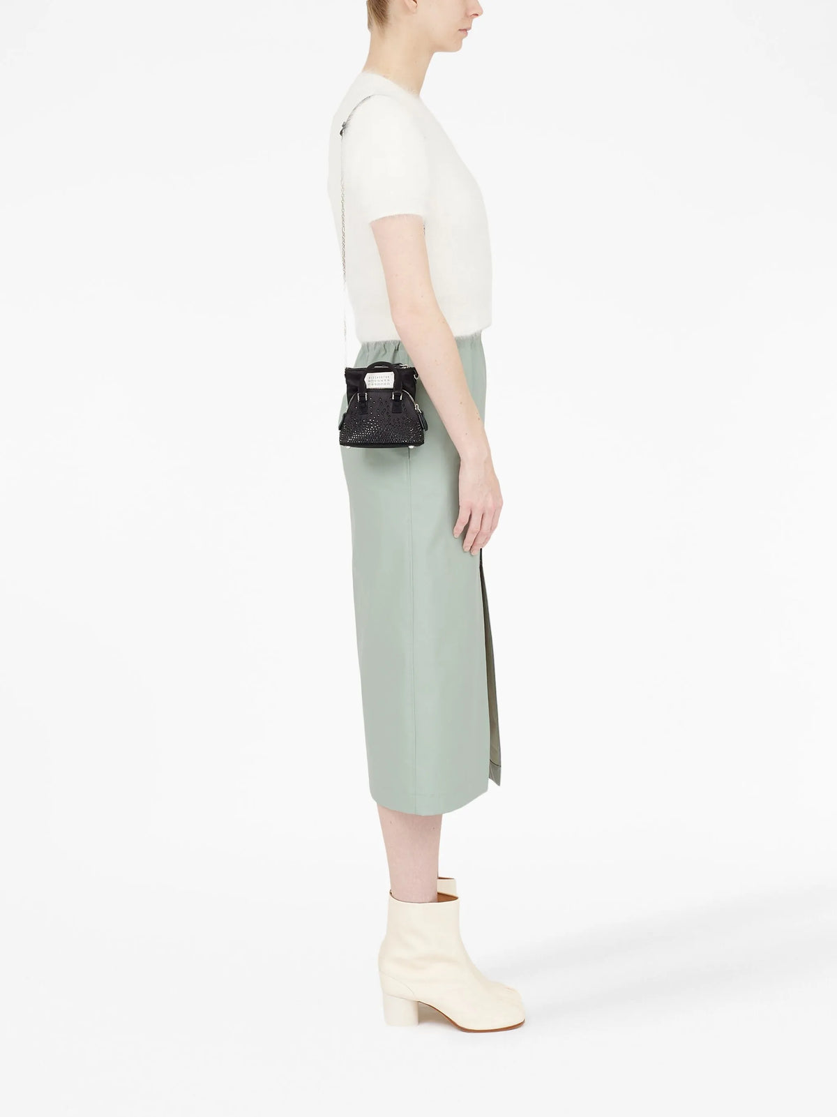 Maison Margiela bolsa crossbody 5AC Cinema Inferno Baby - Negro - imagen 2