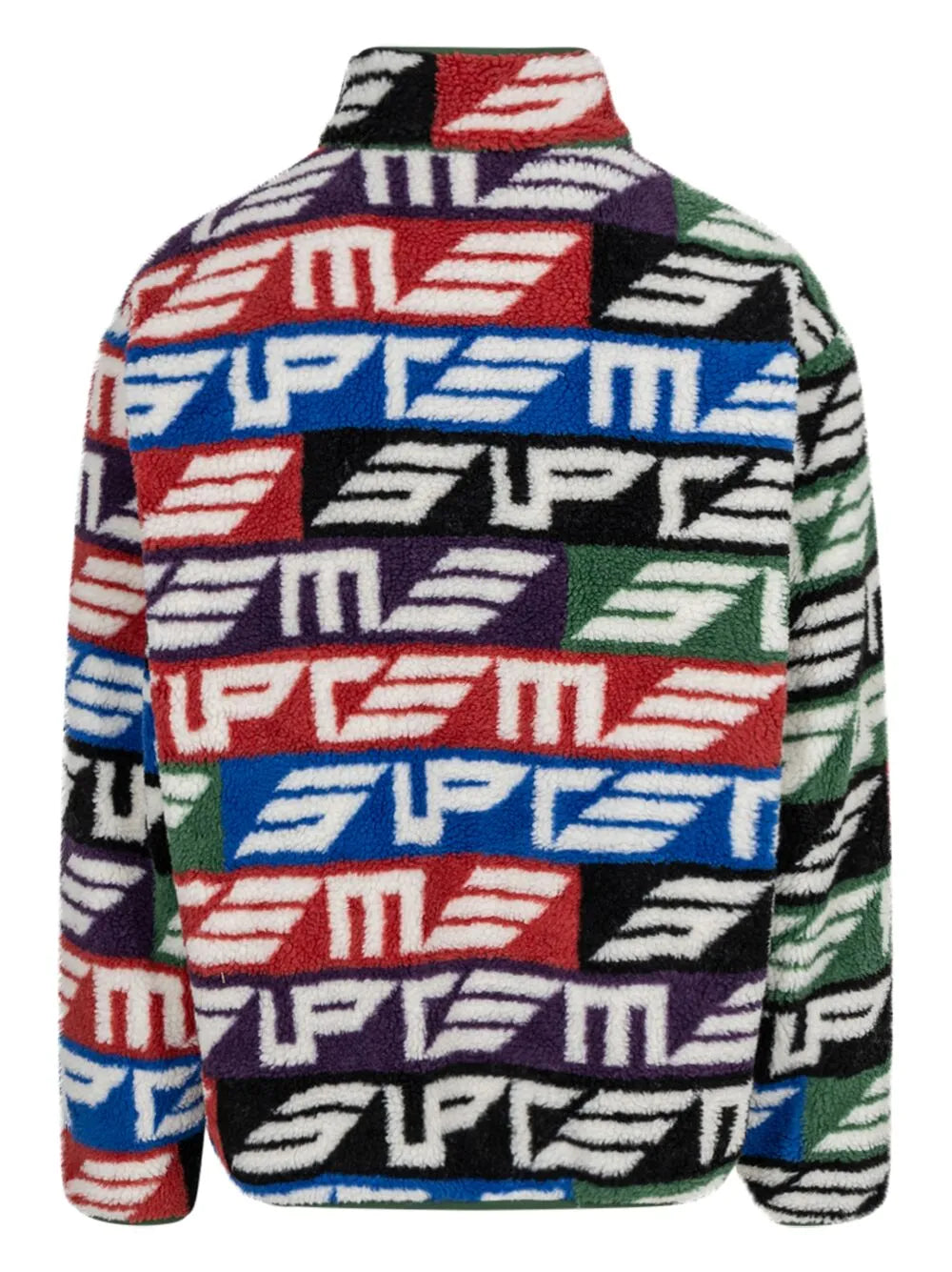 Supreme chamarra reversible Geo - Verde - imagen 2