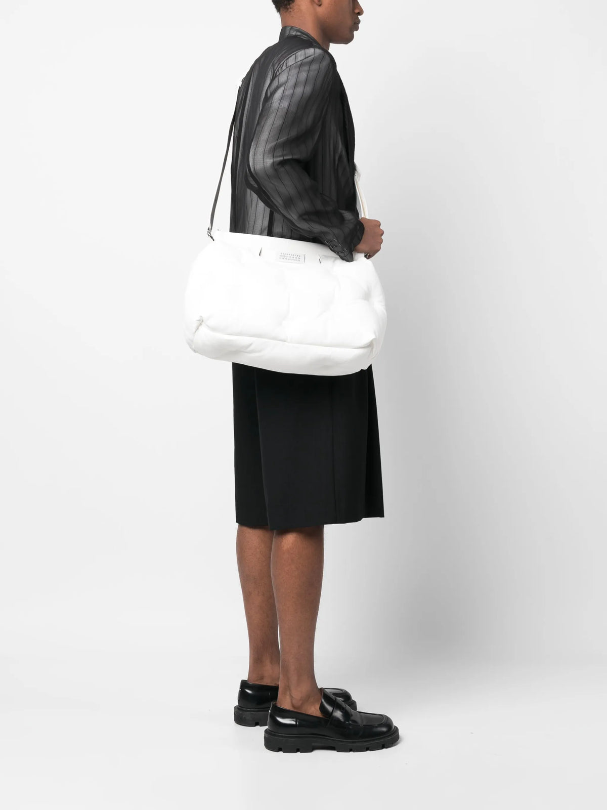 Maison Margiela bolsa de hombro Glam Slam Classique mediana - Blanco - imagen 2