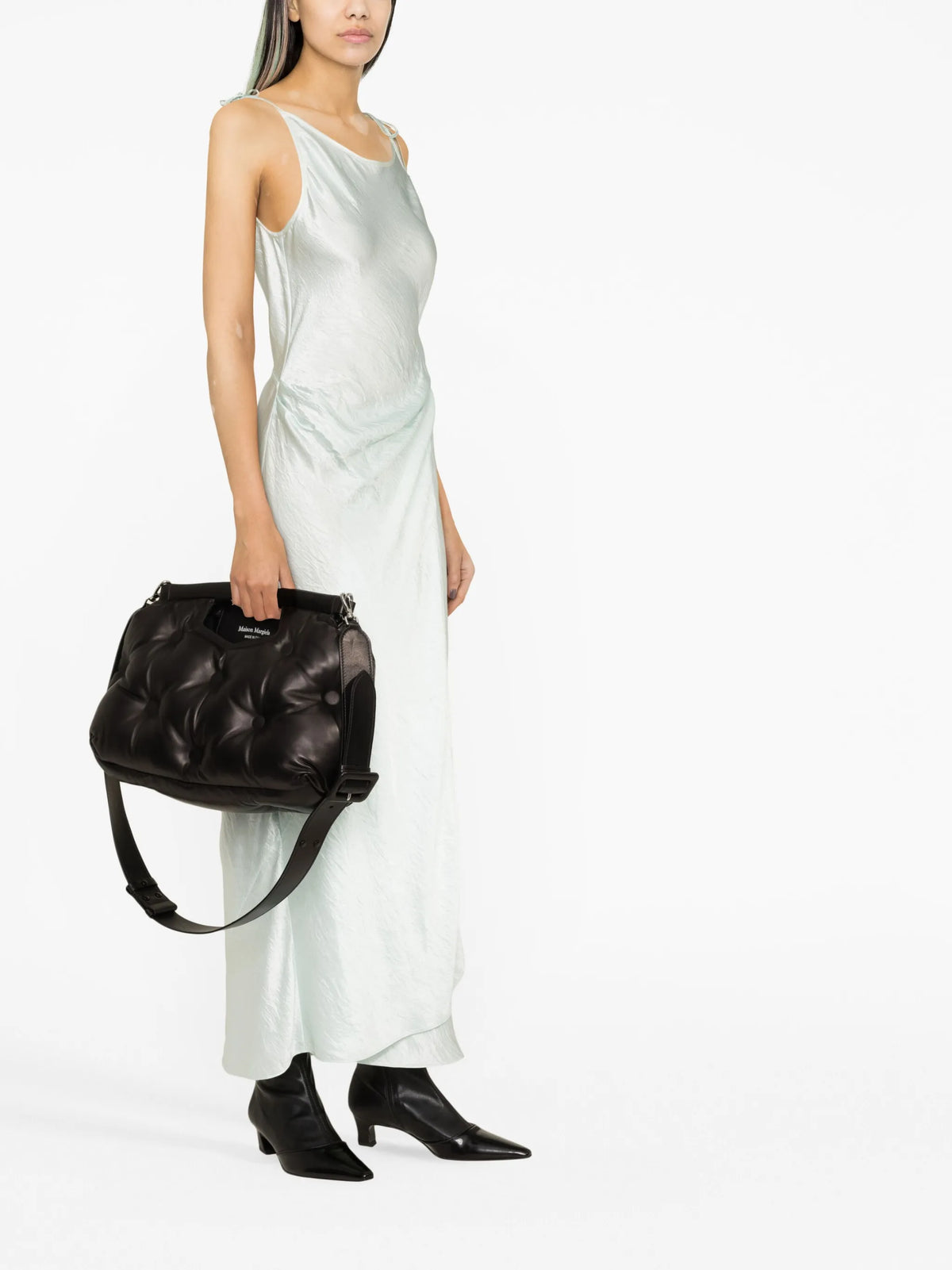 Maison Margiela bolsa de hombro Glam Slam Classique mediana - Negro - imagen 2
