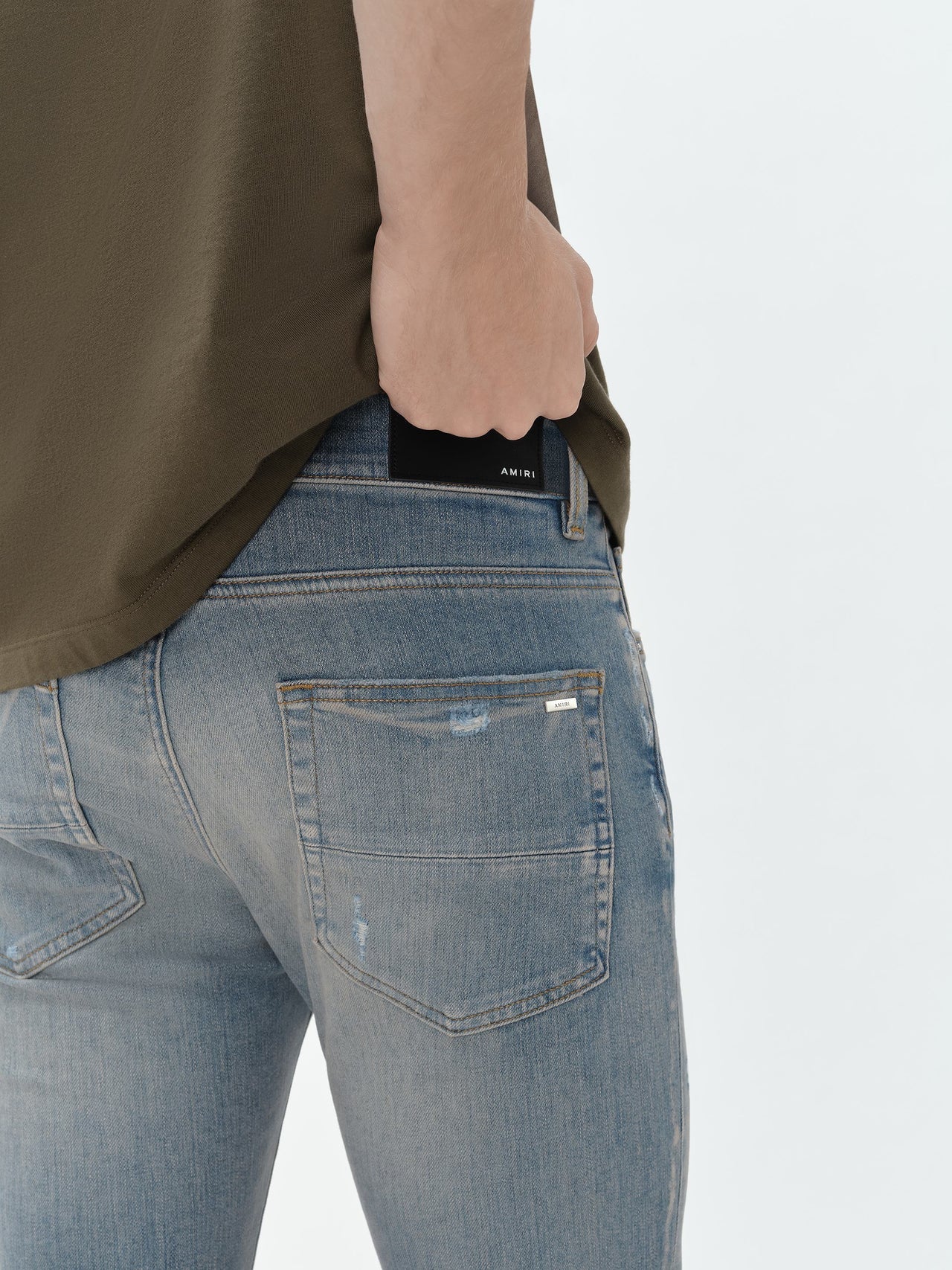 AMIRI MX1 ULTRA SUEDE JEAN