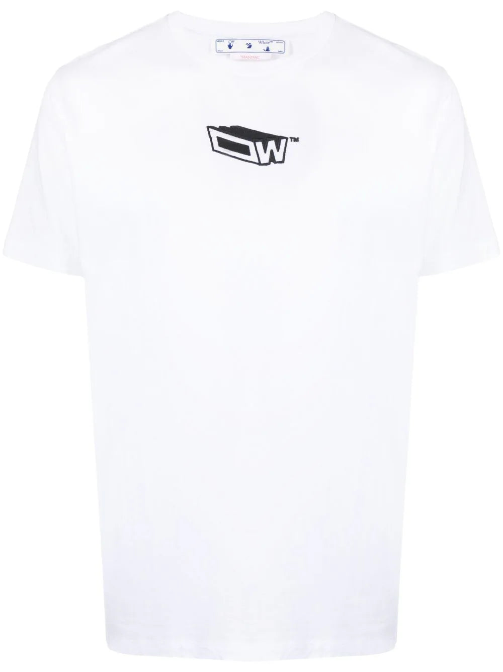 Playera Off-White con estampado gráfico