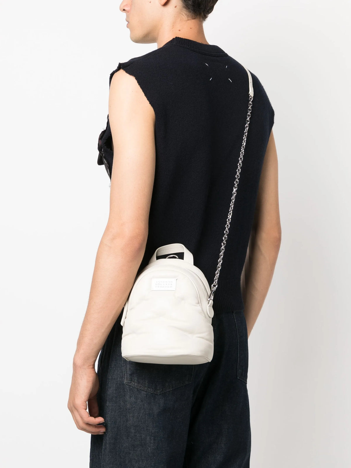 Maison Margiela mochila Glam Slam - Neutro - imagen 2