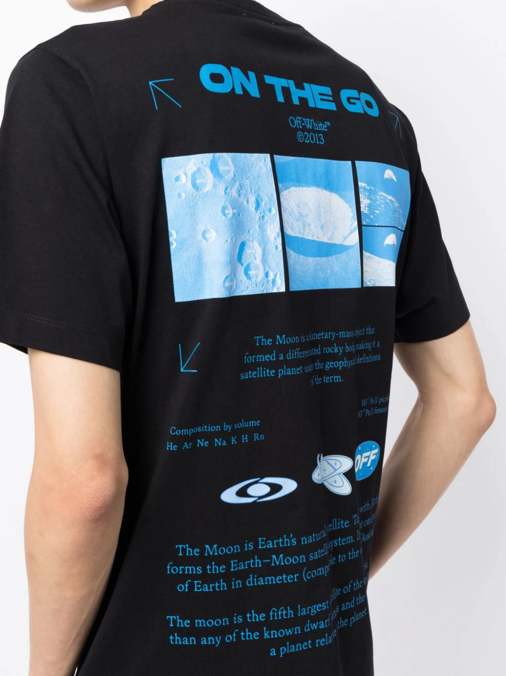 Playera Off-White On The Go Moon
