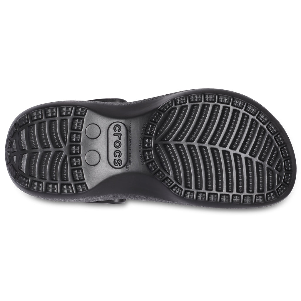 Crocs Women's Classic Platform Clog - Negro 001 - vista 4