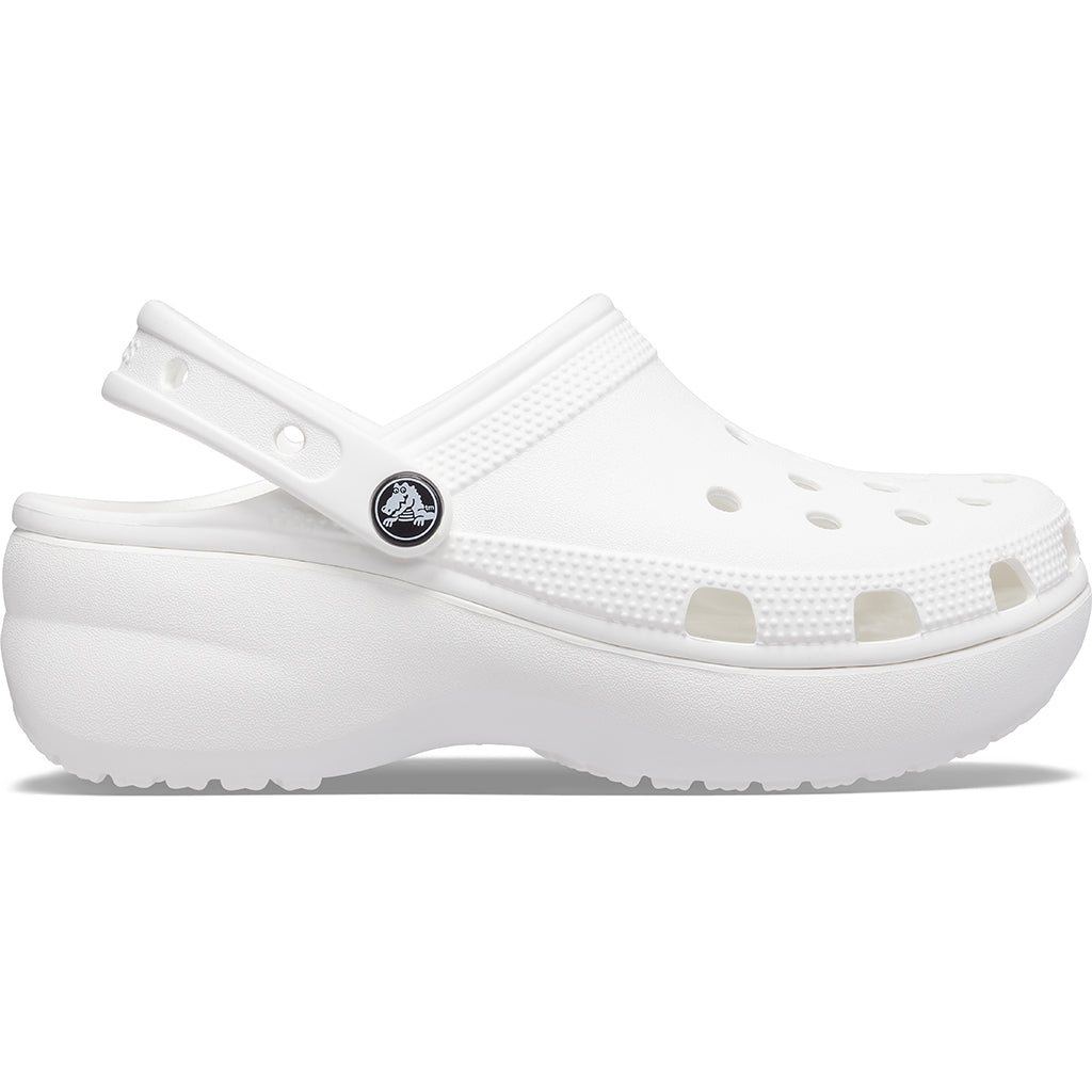 Crocs Women's Classic Platform Clog - Blanco 100 - vista 1