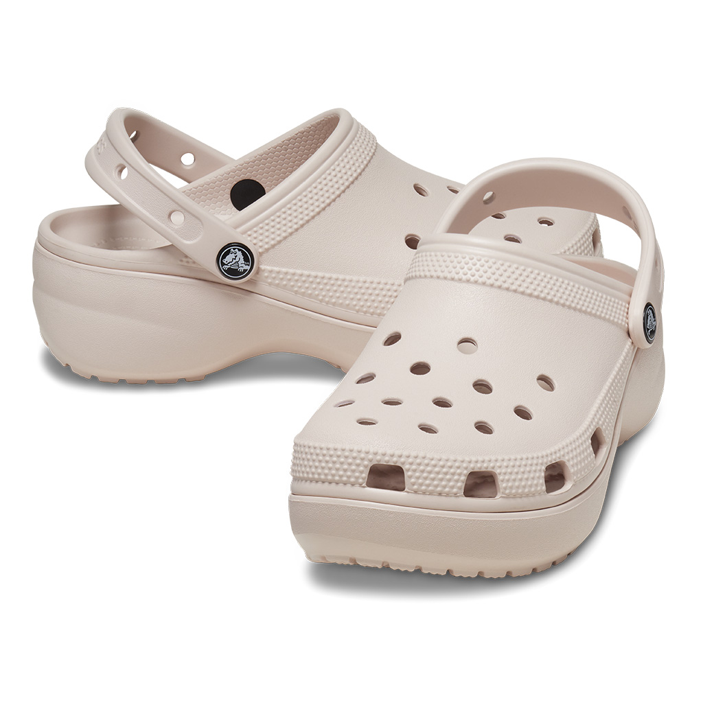 Crocs Women's Classic Platform Clog - Rosa 6UR - vista 2