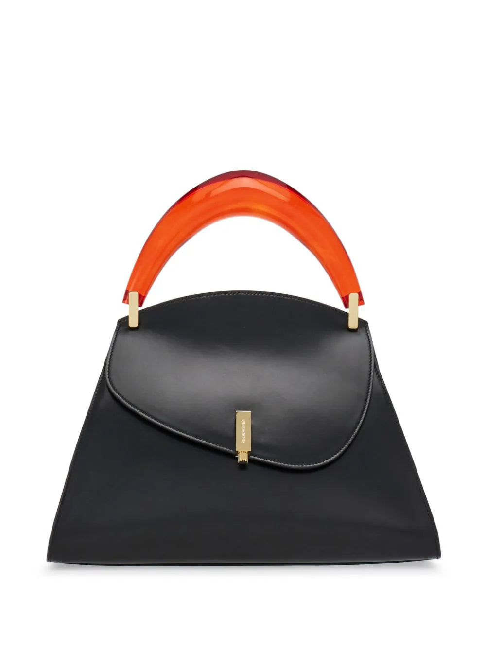 Ferragamo tote con asa esculpida
