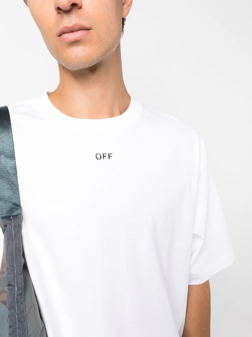 Playera Off-White playera con logo estampado