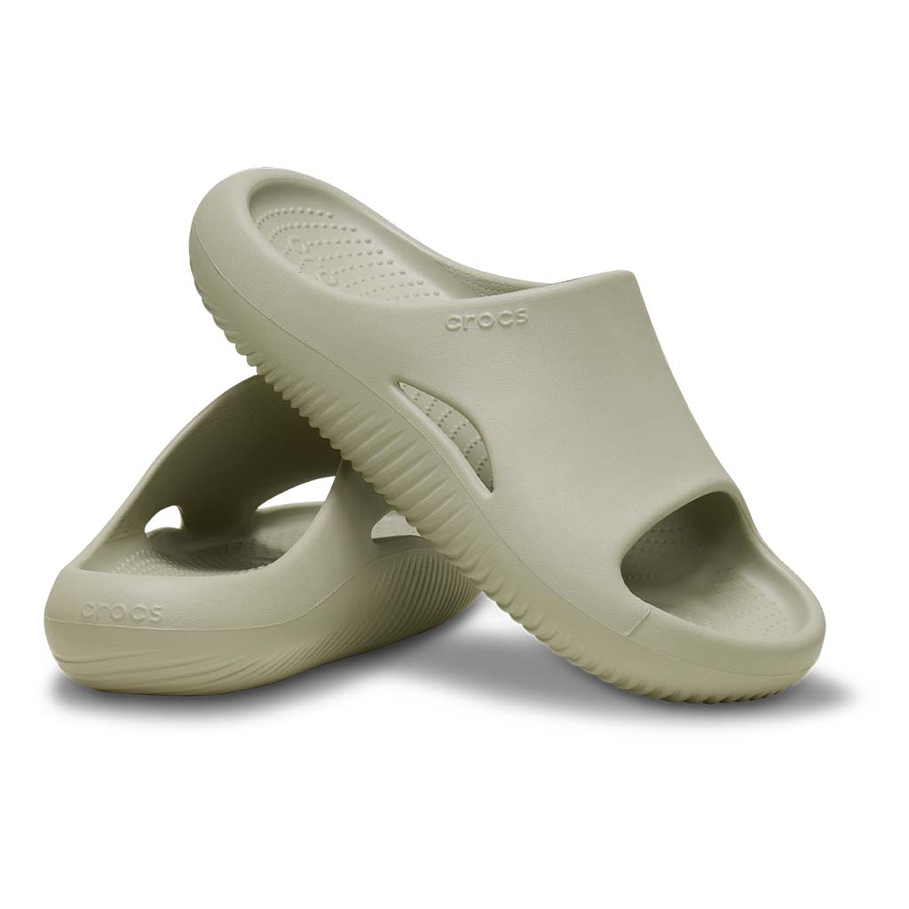 Crocs Mellow Recovery Slide - Gris 1WY - vista 2