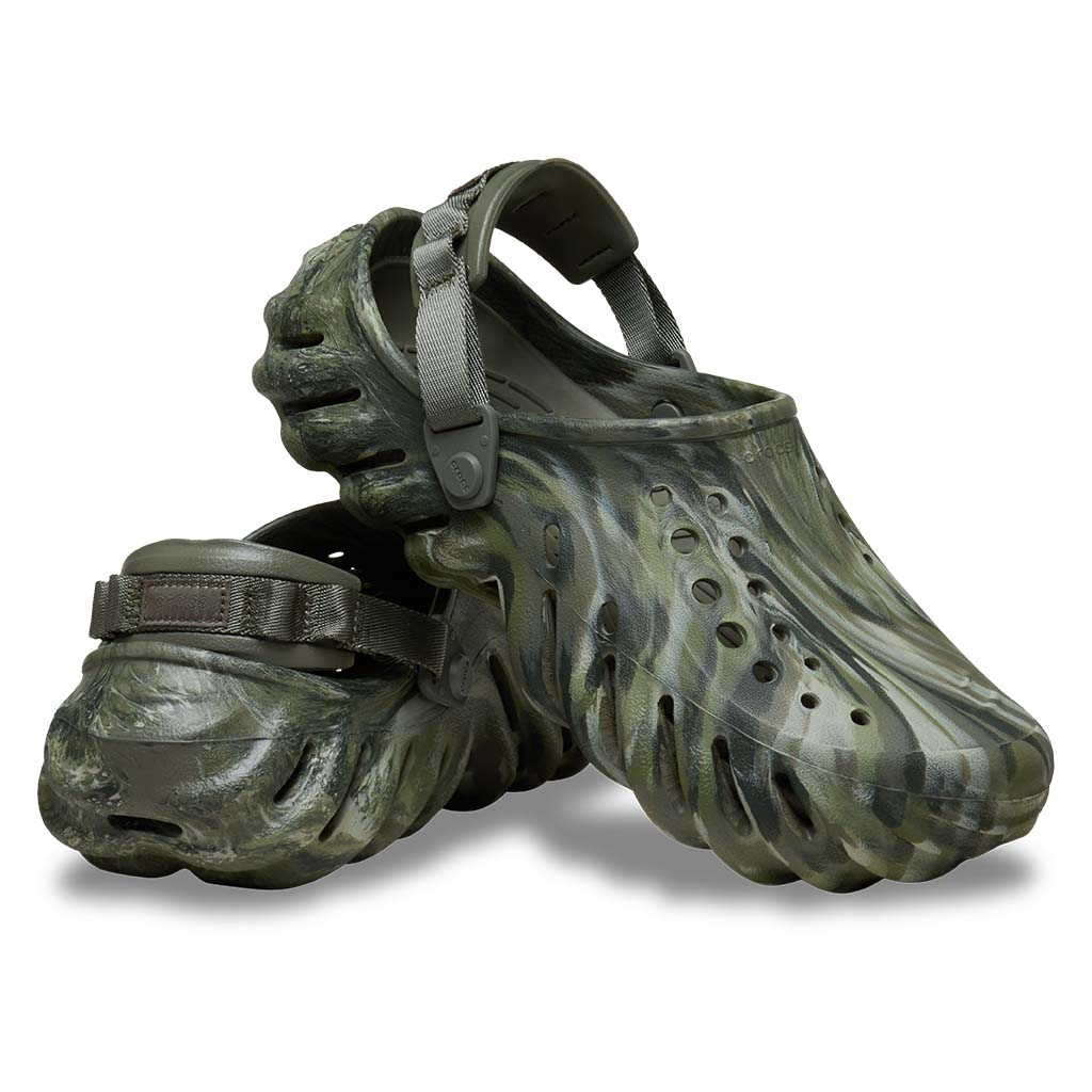 Crocs Echo Marbled Clog - Verde 3N4 - vista 2