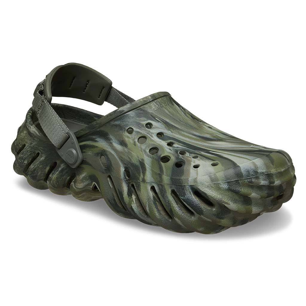 Crocs Echo Marbled Clog - Verde 3N4 - vista 5