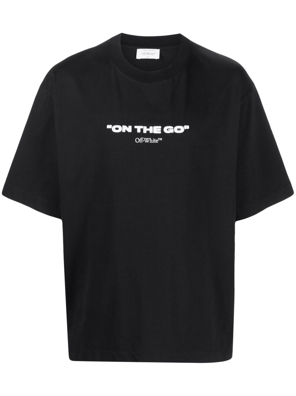 Playera Off-White On the Go cotton