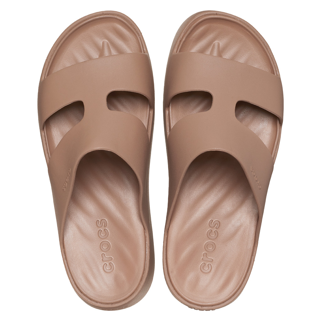 Crocs Women's Getaway Platform H-Strap - Café 2Q9 - vista 3