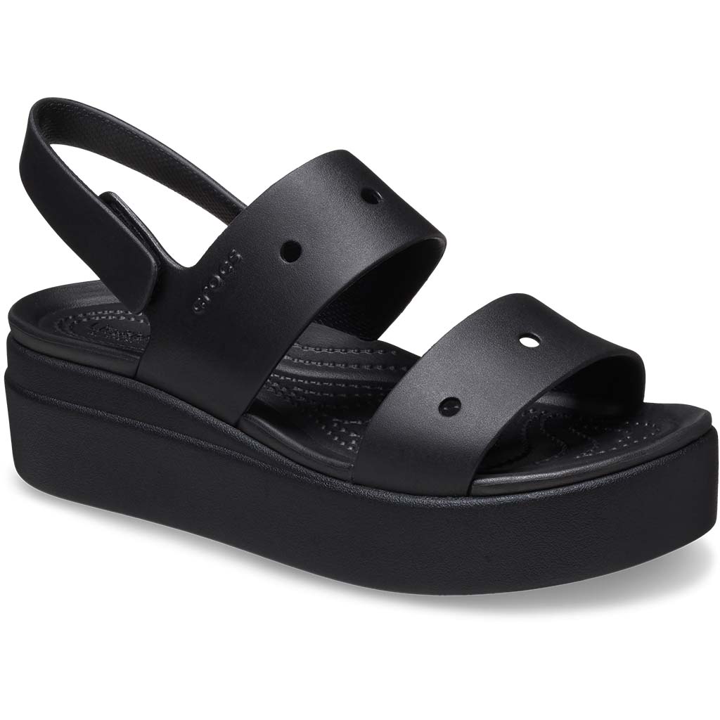 Crocs Women's Brooklyn 4U - Negro 001 - vista 5