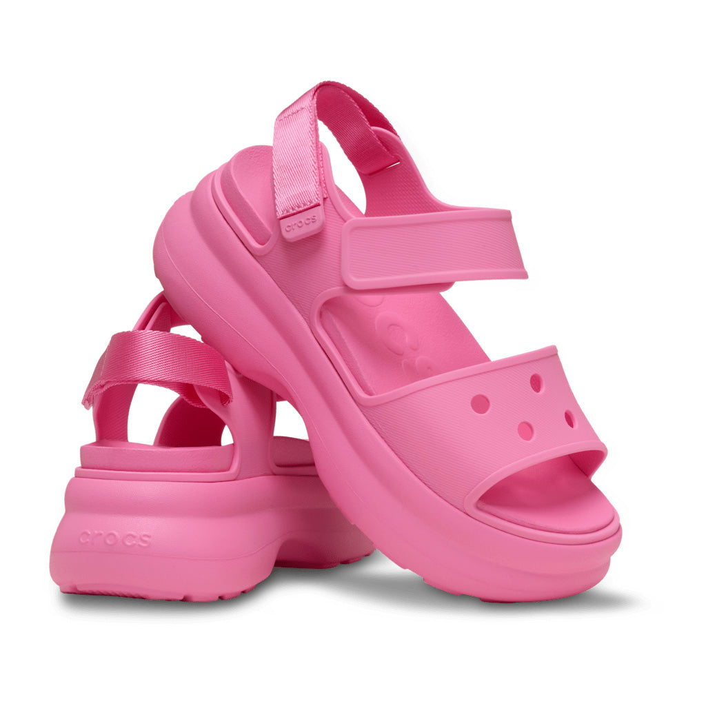 Crocs Women's Soho Y Strap Sandal - Rosa 669 - vista 2