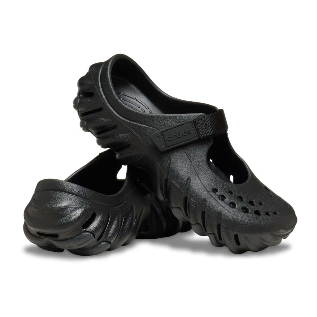 Crocs Women's Echo Mary Jane Clog - Negro 001 - vista 2