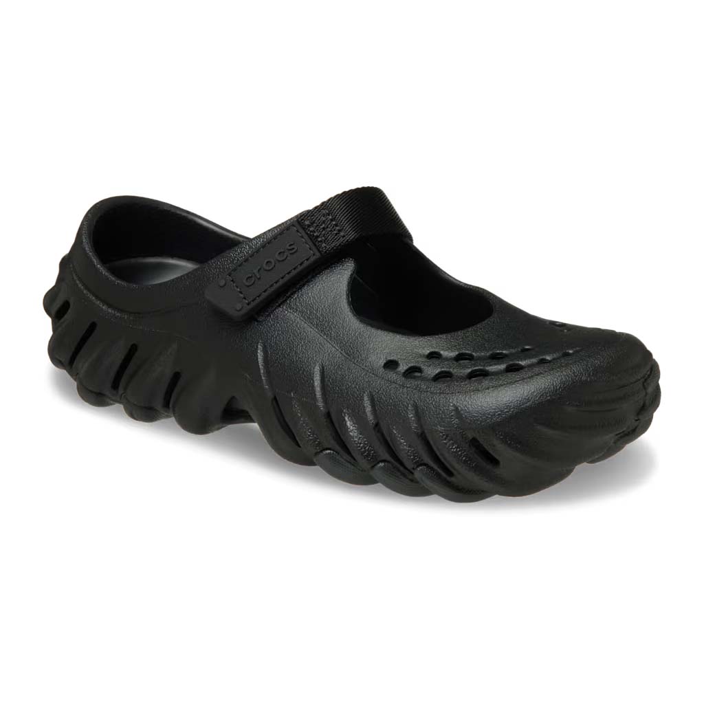 Crocs Women's Echo Mary Jane Clog - Negro 001 - vista 4