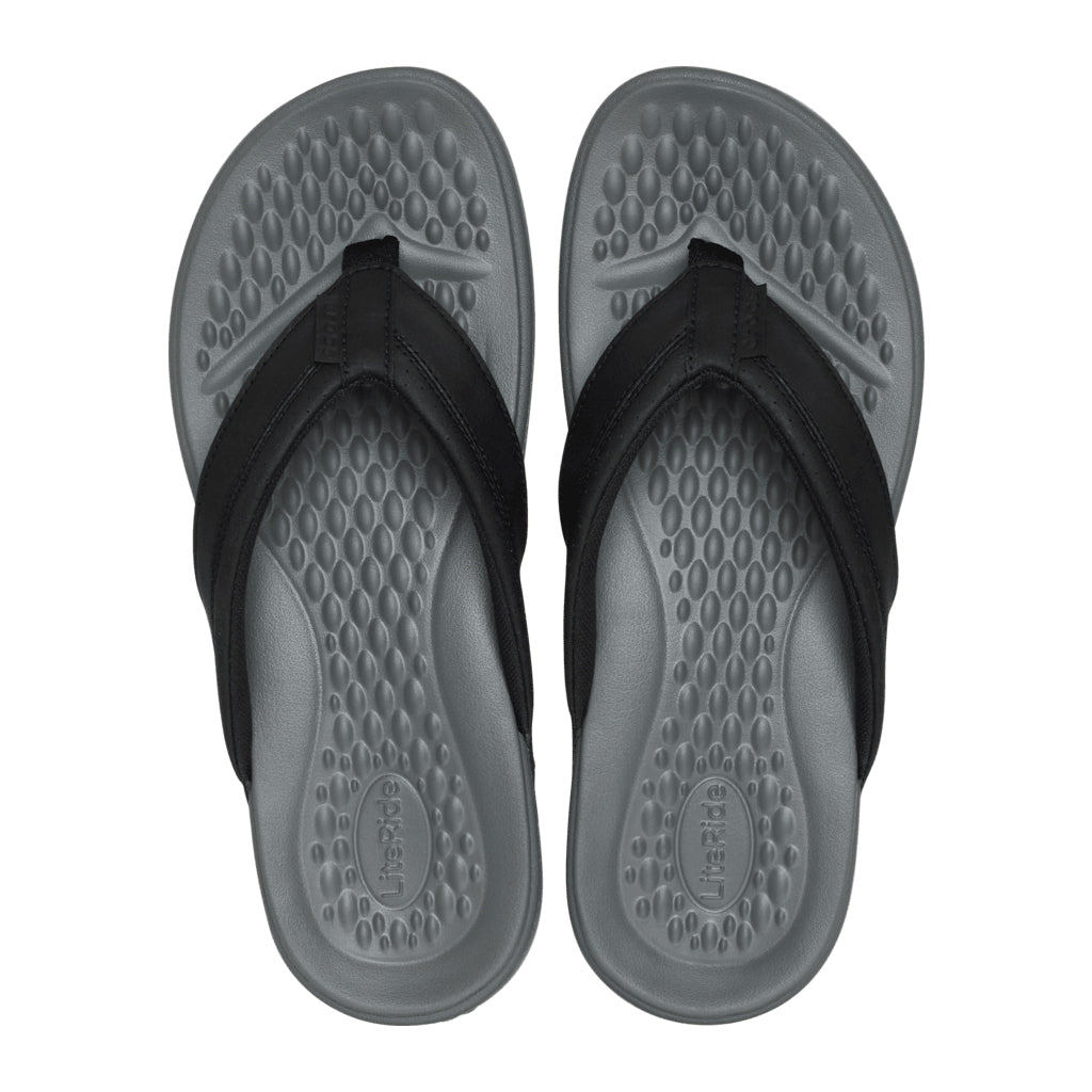 Crocs Men's Yukon Surf LR Flip - Gris 0DY - vista 3